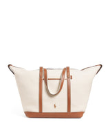 Harrods Polo Ralph Lauren Large Canvas Shopper Tote Bag- Buy online at McGrocer
