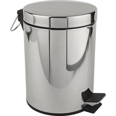 Argos Habitat 5 Litre Stainless Steel Pedal Bin- Buy online at McGrocer