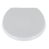 Home Essentials plastic toilet seat white (British brand)