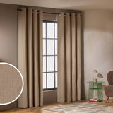 Argos Habitat With Linen Blackout Eyelet Curtains Stone 117x137cm- Buy online at McGrocer