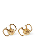 Valentino Garavani VLogo stud earrings 1.5cm, imported from the UK