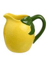 Next Widdop Yellow Lemon Small Ceramic Jug- Buy online at McGrocer