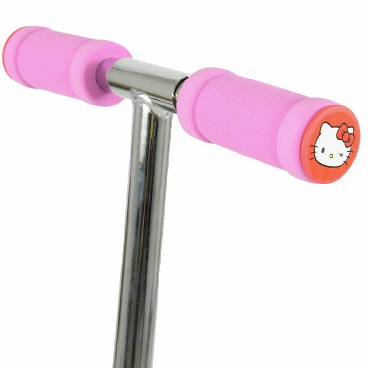 Hello Kitty folding scooter with light-up wheels imported from the UK