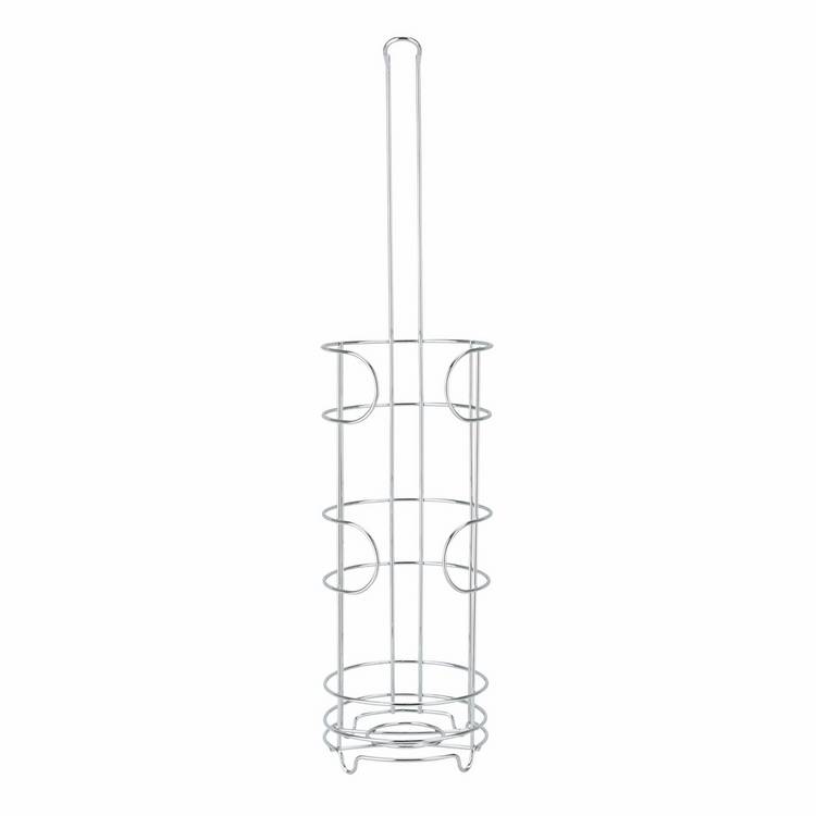 Argos Home toilet roll holder chrome freestanding, imported from the UK
