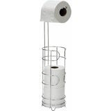 Argos Home toilet roll holder chrome freestanding, imported from the UK