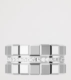 Chopard Ice Cube ring white gold and diamond - British product