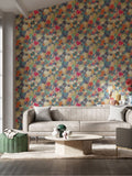 Harlequin Orange Exuberance tapet 10,05m rull, britisk versjon
