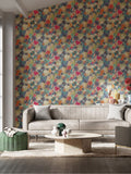 Harlequin Orange Exuberance wallpaper 10.05m roll, UK version