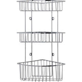 Argos Argos Home 3 Tier Wall Mounted Chrome Shower Caddy- Buy online at McGrocer