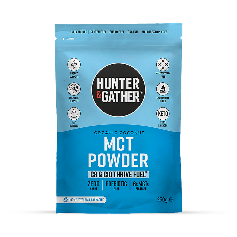 Hunter & Gather C8 C10 MCT powder 250g, UK version