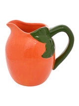 Next Widdop Orange Ceramic Jug- Buy online at McGrocer