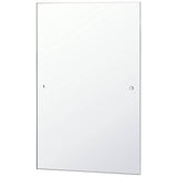 Argos Home silver drilled bathroom mirror 45x30cm, UK version