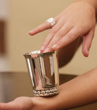 Christofle Silver-Plated Babylone Tumbler - British product