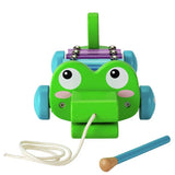 Chad Valley crocodile xylophone pull-along toy (British brand)