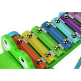 Chad Valley crocodile xylophone pull-along toy (British brand)