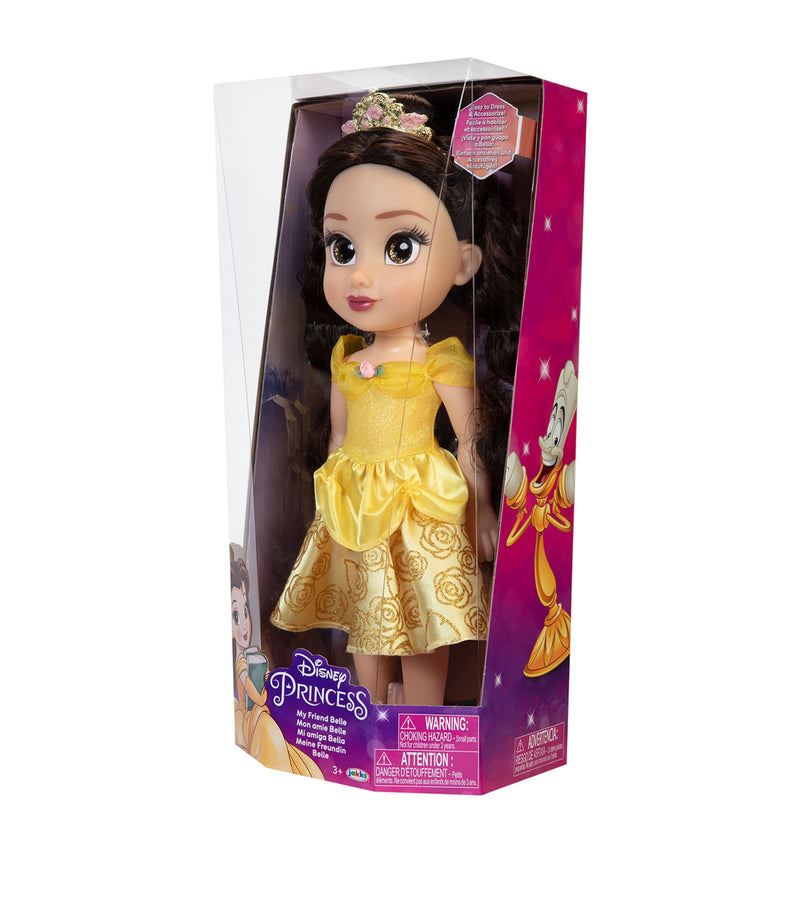 Disney My Friend Belle doll with hair and tiara, imported from the UK
