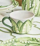 Les-Ottomans ceramic teacup Lily of the Valley, UK version
