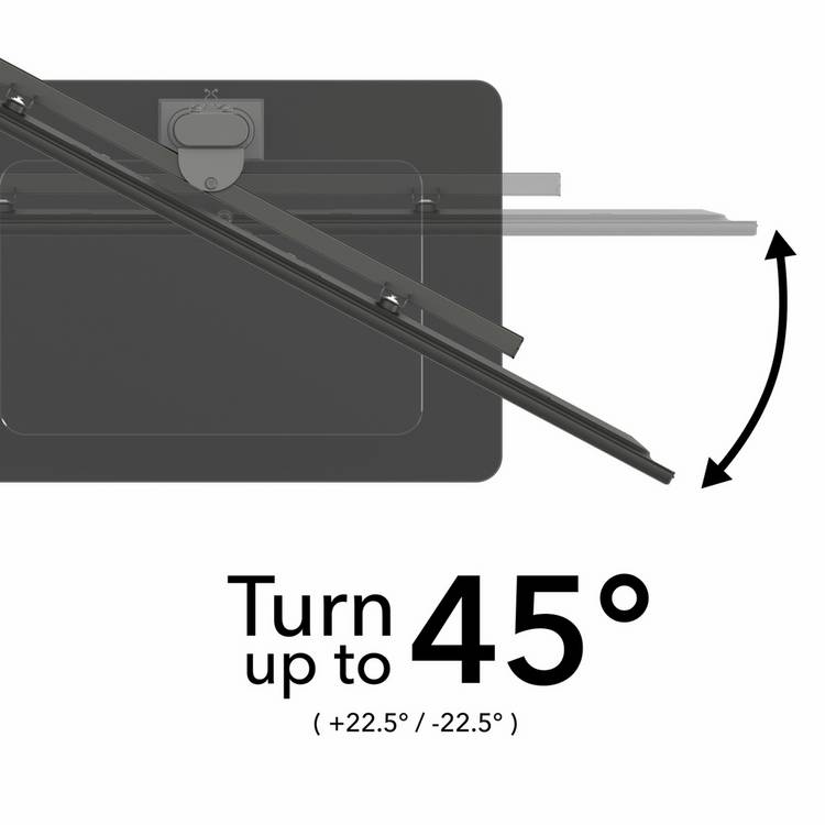 AVF TV stand up to 70 inch black - British product