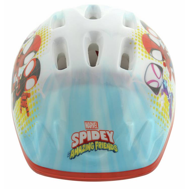 Spidey & His Amazing Friends kids bike helmet multicolour 48-52cm - British product