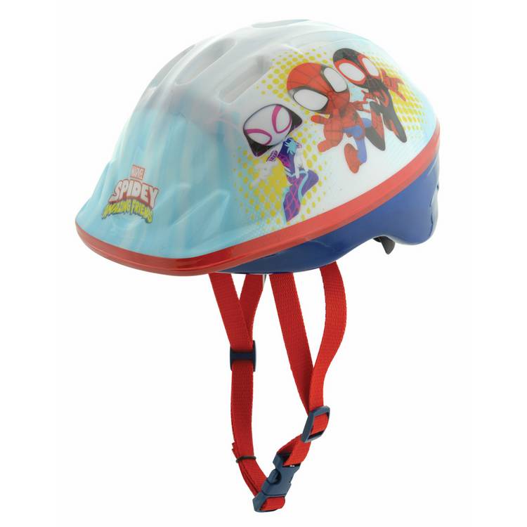 Spidey & His Amazing Friends kids bike helmet multicolour 48-52cm - British product