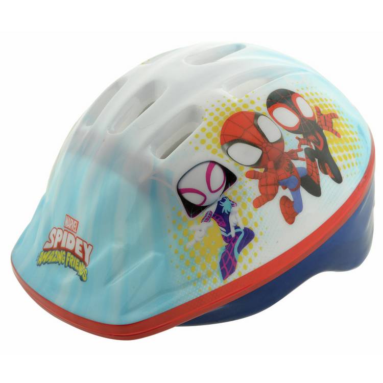 Spidey & His Amazing Friends kids bike helmet multicolour 48-52cm - British product