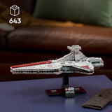 LEGO Star Wars Venator-Class Attack Cruiser model kit 643 pieces (British brand)