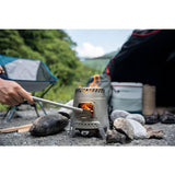 Decathlon wood-burning portable camping stove (British brand)