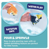 Bluey bath pourers family set with stacking cups - British product