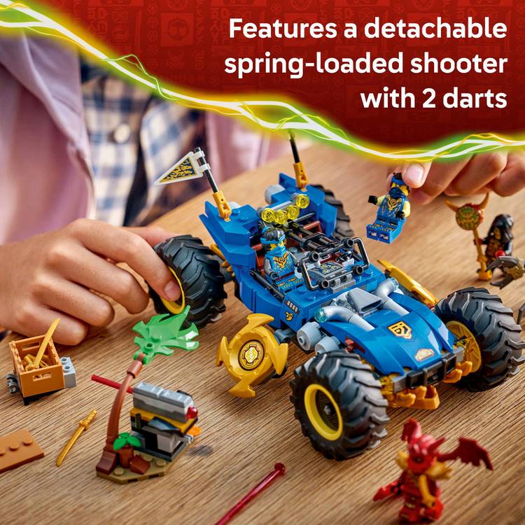 LEGO NINJAGO Jay's Transforming Car 387 pieces (British brand)