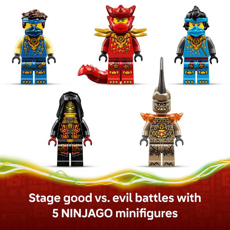 LEGO NINJAGO Jay's Transforming Car 387 pieces (British brand)