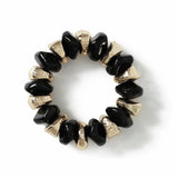 Argos Freedom Black and Gold Bead Bracelet- Buy online at McGrocer