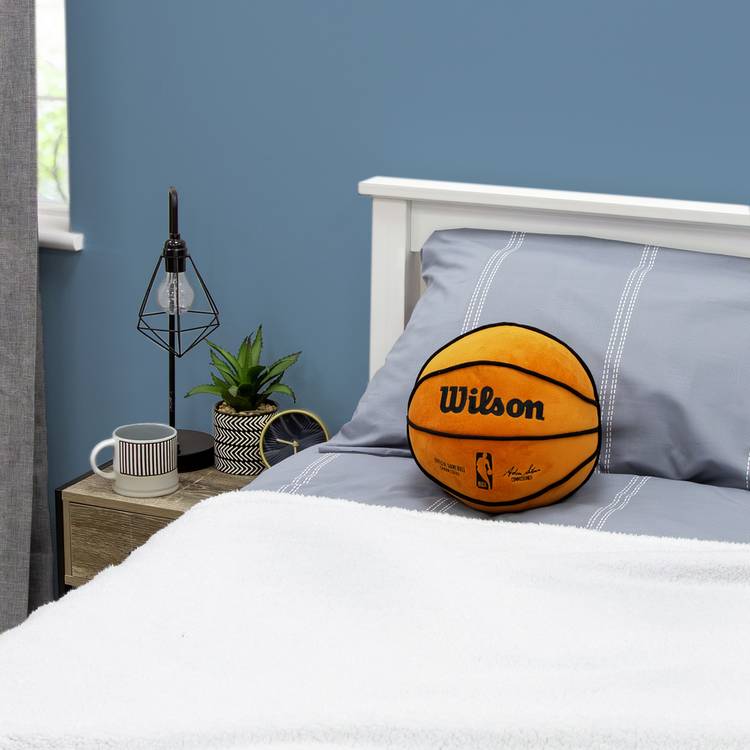NBA basketball cushion orange 35cm - British product