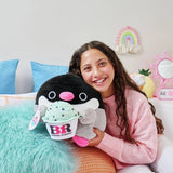 Snackles Penelope Penguin plush toy 14 inch, UK version