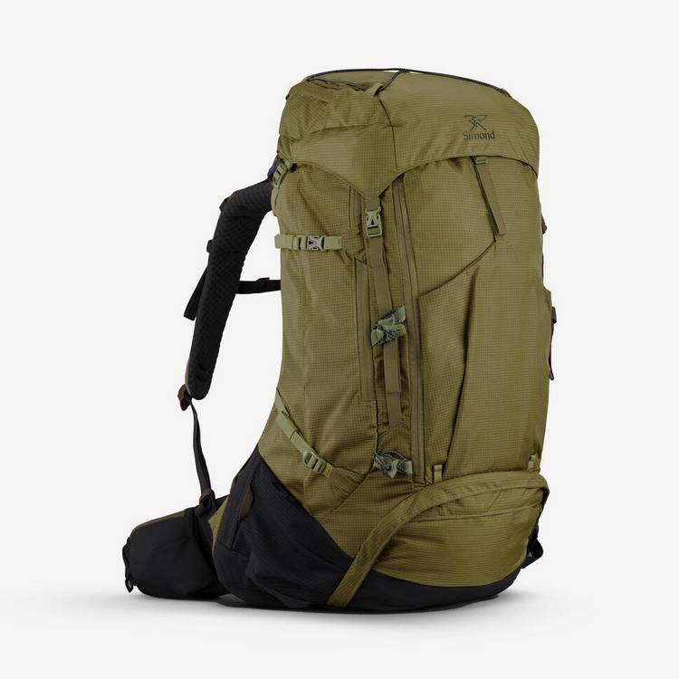 Decathlon Trekking Backpack Khaki 70L, UK version