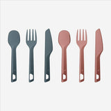 Decathlon 10-piece trekking cook set stainless steel - British product