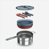 Decathlon 18-piece cook set 2.6L (British brand)