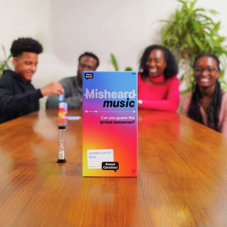 Lucky Eggs Misheard Music board game, UK version