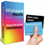 Lucky Eggs Misheard Music board game, UK version