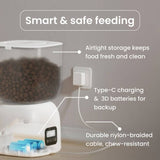 Noerden Petplate smart Wi-Fi pet feeder 3L - British product