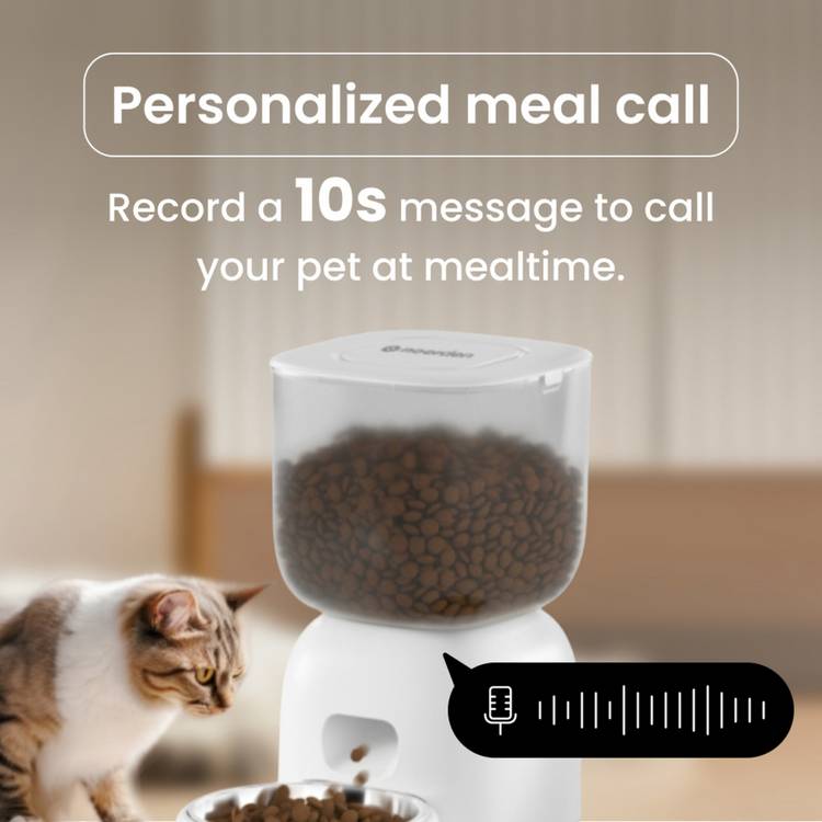Noerden Petplate smart Wi-Fi pet feeder 3L - British product