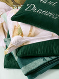 Ted Baker green cocktails and dreams cushion 30x50cm, UK version