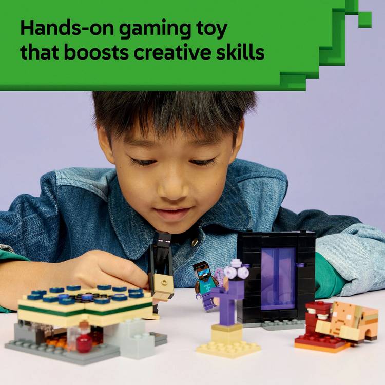 LEGO Minecraft Nether and End Portal set 21584 - British product