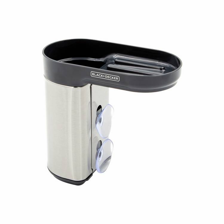 Black+Decker In-Sink Storage Caddy stainless steel - British product