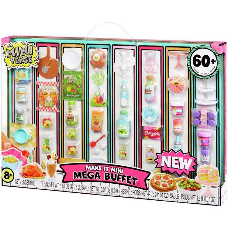 MGA Miniverse Make it Mini Mega Buffet toy set (British brand)