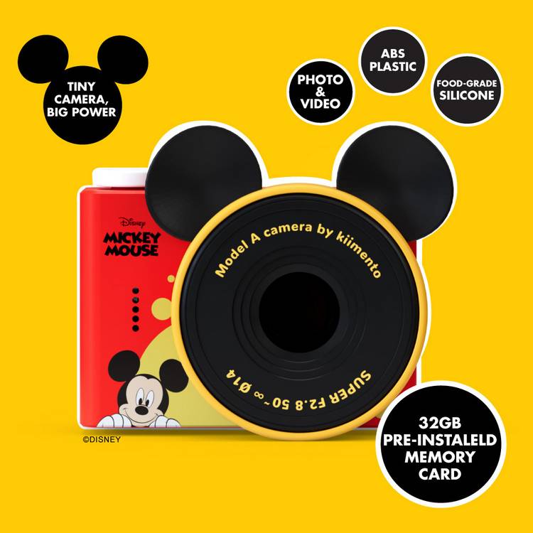 Kiimento Mickey Mouse kids mini camera (British brand)