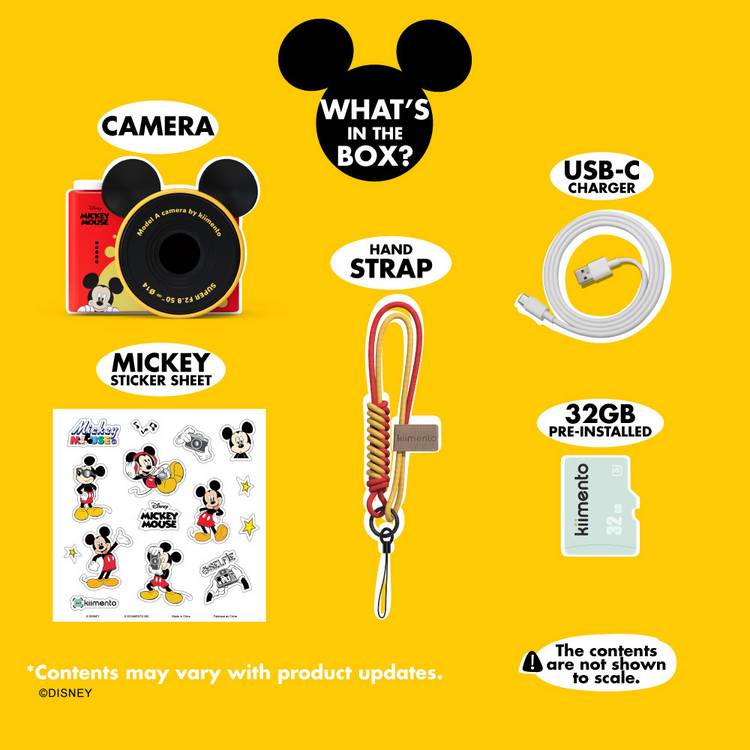 Kiimento Mickey Mouse kids mini camera (British brand)