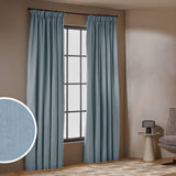 Argos Habitat With Linen Blackout Curtains Blue 117x137cm- Buy online at McGrocer