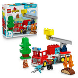 Argos LEGO DUPLO Fire Engine with Hose and Firefighter Building Toy 28 Pieces- Buy online at McGrocer