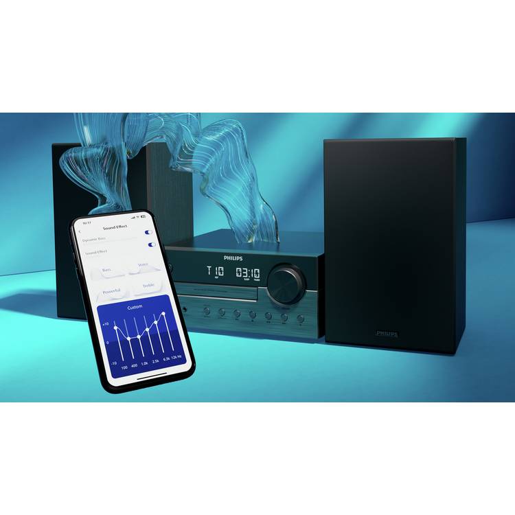 Philips M4505 mini system black, imported from the UK