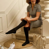 Neo G travel compression socks small black - British product
